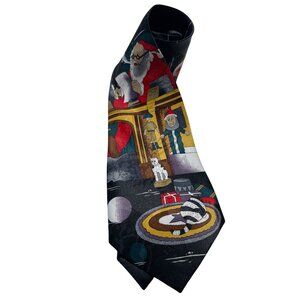 Dimoda Handmade Christmas Novelty Tie With Santa Design